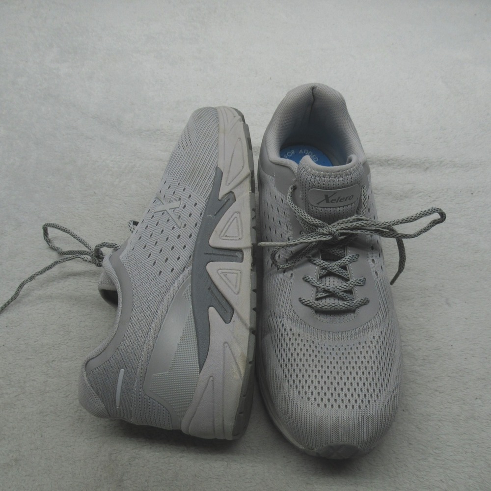 Xelero Genesis Mens 14 Walking Shoes Grey Athletic‎ Orthopedic Comfort Lace Up